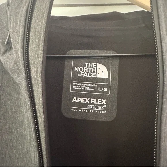 The North Face Grey ApexFlex Hooded Jacket - Picture 4 of 7